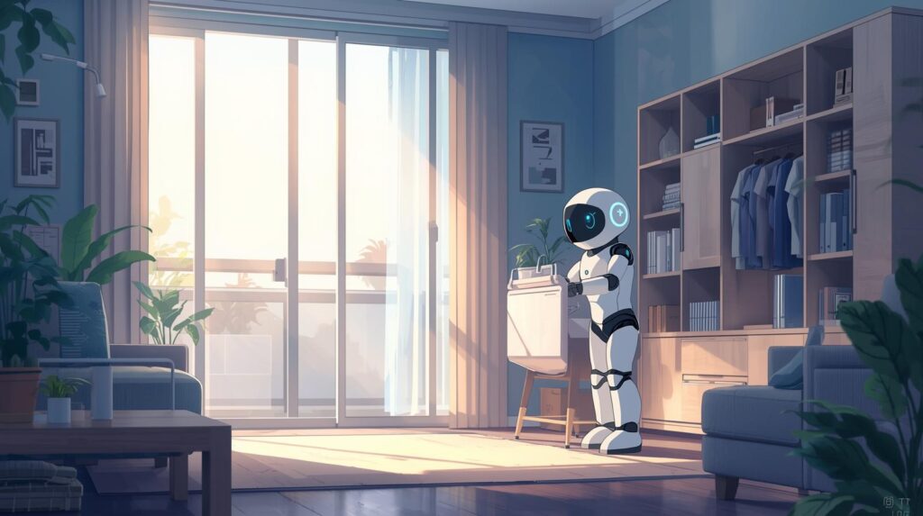 スマートホーム：AIが家事をサポート