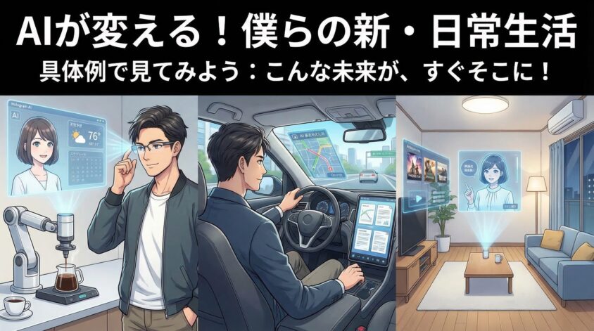 AIが変える日常生活：具体例で見てみよう