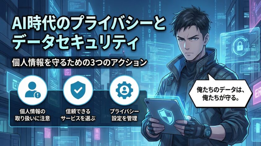 1. プライバシーとデータセキュリティ