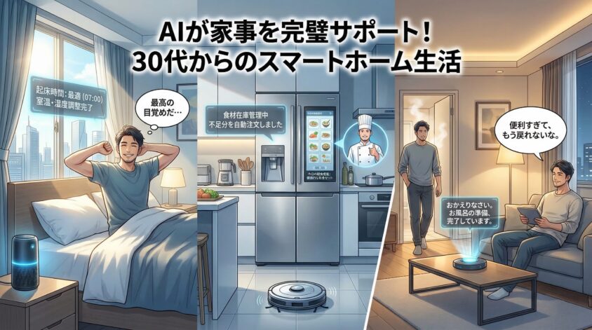 1. スマートホーム：AIが家事をサポート
