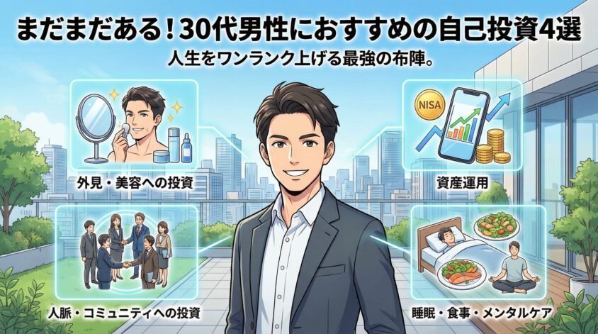 まだまだある!30代男性におすすめの自己投資4選
