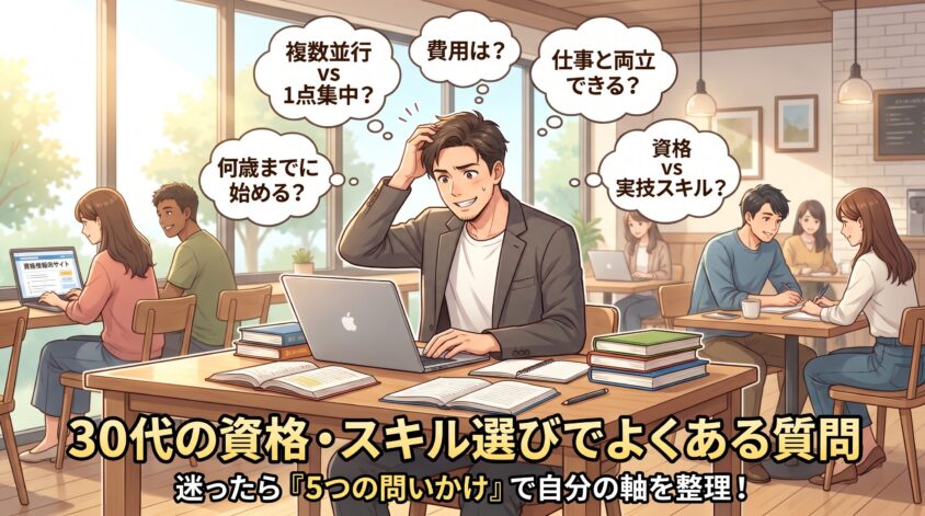 30代の資格・スキル選びでよくある質問