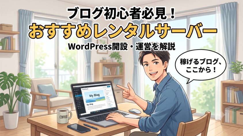 ブログ初心者向けレンタルサーバー比較 おすすめ8選｜WordPress開設／運営を紹介・解説